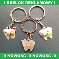 BRELOKI REKLAMOWE  - 100 SZT.
