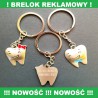 BRELOKI REKLAMOWE  - 100 SZT.