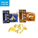 DINOZAUR "SZKIELET" (SERIA 1) -6 szt.
