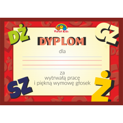 Dyplom Logopedyczny ‘Głoski Szumiące”