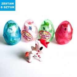 JEDNOROŻEC W JAJKU (SERIA - 3)  - 6 szt.