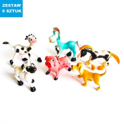 ZWIERZĄTKA "FARMA"- 6 szt.