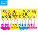 BRELOKI "FLAMING-3" - 12 szt.