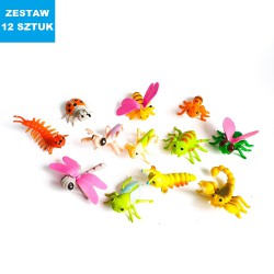 ŚMIESZNE OWADY - 12 szt.