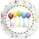 TALERZYKI PAPIEROWE "HAPPY BIRTHDAY"