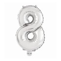 BALON FOLIOWY "CYFRA 8" - 35cm