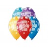BALONY  "HAPPY BIRTHDAY TO YOU" - 30 cm-5 szt