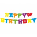 GIRLANDA 'HAPPY BIRTHDAY" (160x11 cm)