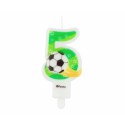 ŚWIECZKA PIŁKA -  CYFRA "5"