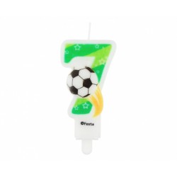 ŚWIECZKA PIŁKA -  CYFRA "7"