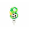 ŚWIECZKA PIŁKA -  CYFRA "8"