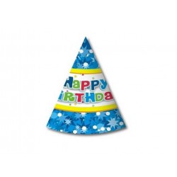 CZAPECZKI "HAPPY BIRTHDAY-2"- 6 szt.