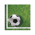 SERWETKI URODZINOWE "PIŁKA NOŻNA" - 33 CM - 20 SZT.