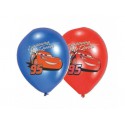 BALONY "CARS" - 27 CM - 6 SZT.