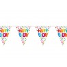 BANER FLAGI "HAPPY BIRTHDAY" - 10 M - 1 SZT.