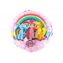 BALON FOLIOWY URODZINOWY "MY LITTLE PONY" - 46 CM