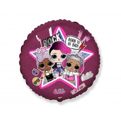 BALON FOLIOWY URODZINOWY "LOL SURPRISE-1"- 46 CM