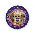 BALON FOLIOWY URODZINOWY "LOL SURPRISE-2"- 46 CM