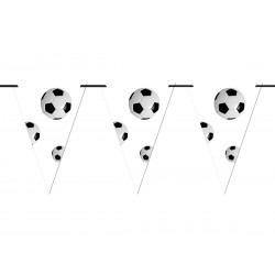 BANER FLAGI PIŁKA NOŻNA - 300 CM - 12 SZT.