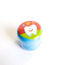 PUDEŁKO NA MLECZAKI "KINDER" (NIEBIESKIE)