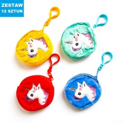 PORTMONETKI "JEDNOROŻEC 2" -12 szt.