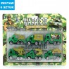 POJAZDY "ARMY" - 6 szt.