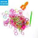 BRANSOLETKI "LOOM BANDS-2"- 10 szt.