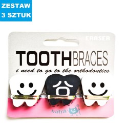 GUMKI DO MAZANIA "ZĄBKI" - 3 szt.