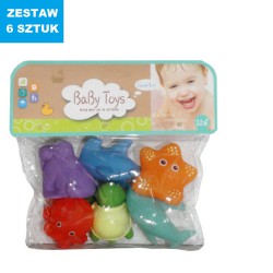 ZWIERZĄTKA "BATH-3" - 6 szt.