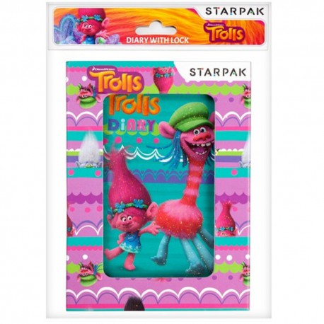 PAMIĘTNIK  PREMIUM "TROLLS"