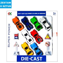 AUTKA  "CITY STYLE"- 8 szt.