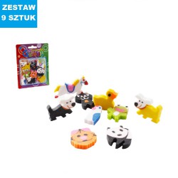 GUMKI SZKOLNE "MIX - 3" - 9 szt.