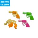 GUMKI SZKOLNE "PISTOLETY" - 4 szt.