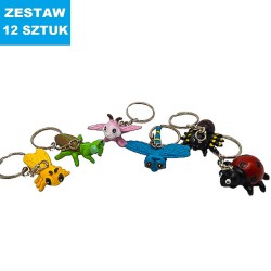 BRELOKI "INSEKTY FUNNY"- 12 szt.