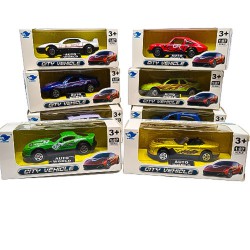 AUTKO METALOWE "CITY VEHICLE" - 1 szt.