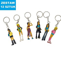BRELOKI "MODELKI" - 12 szt.