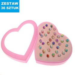 PIERŚCIONKI "PREMIUM-18"-36 sztuk