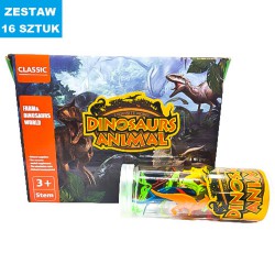 DINOZAURY W TUBIE "SERIA 1" - 16 szt.