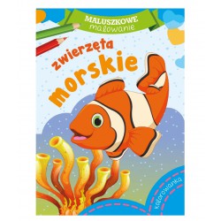 KOLOROWANKA  "M-M ZWIERZĘTA MORSKIE"