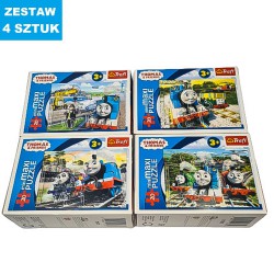 MAXI PUZZLE  "THOMAS TANK"- 4 szt.