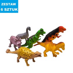 DINOZAURY "Seria -18" - 6 szt.