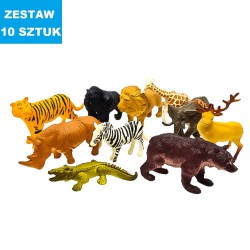 ZWIERZĄTKA  DZIKIE "SERIA - 2" - 10 szt.