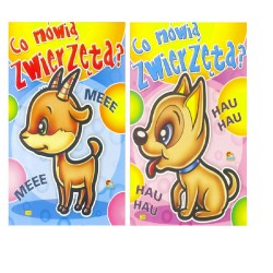 KOLOROWANKA  "CO MÓWIĄ ZWIERZĘTA"