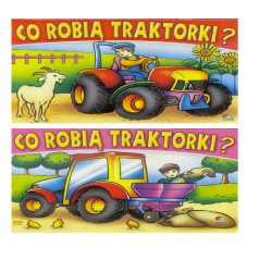 KOLOROWANKA  "CO ROBIĄ TRAKTORKI"