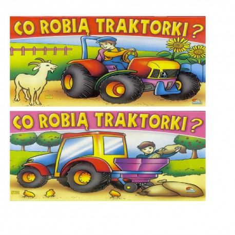 KOLOROWANKA  "CO ROBIĄ TRAKTORKI"