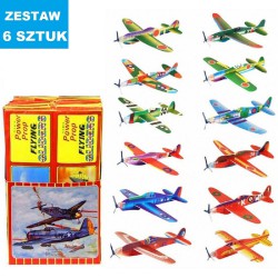 LATAJĄCE SAMOLOTY "MYŚLIWCE-1" - 6 szt.