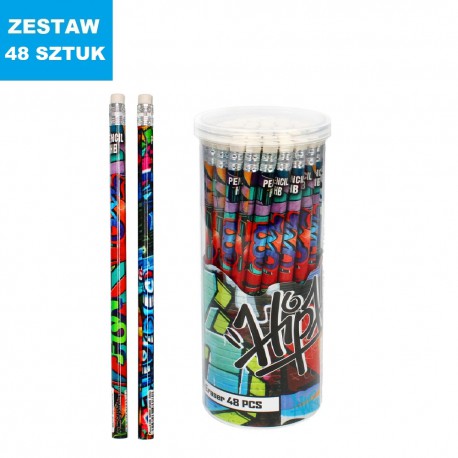 OŁÓWKI "GRAFFITI" - 48 szt.