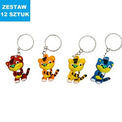 BRELOKI "TYGRYSEK - 1"  - 12 szt.
