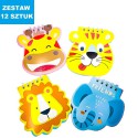 NOTESIK "ZWIERZĄTKA-1"- 12 szt.