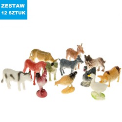 MINI ZWIERZĄTKA "DOMOWE - 2" - 12 szt.